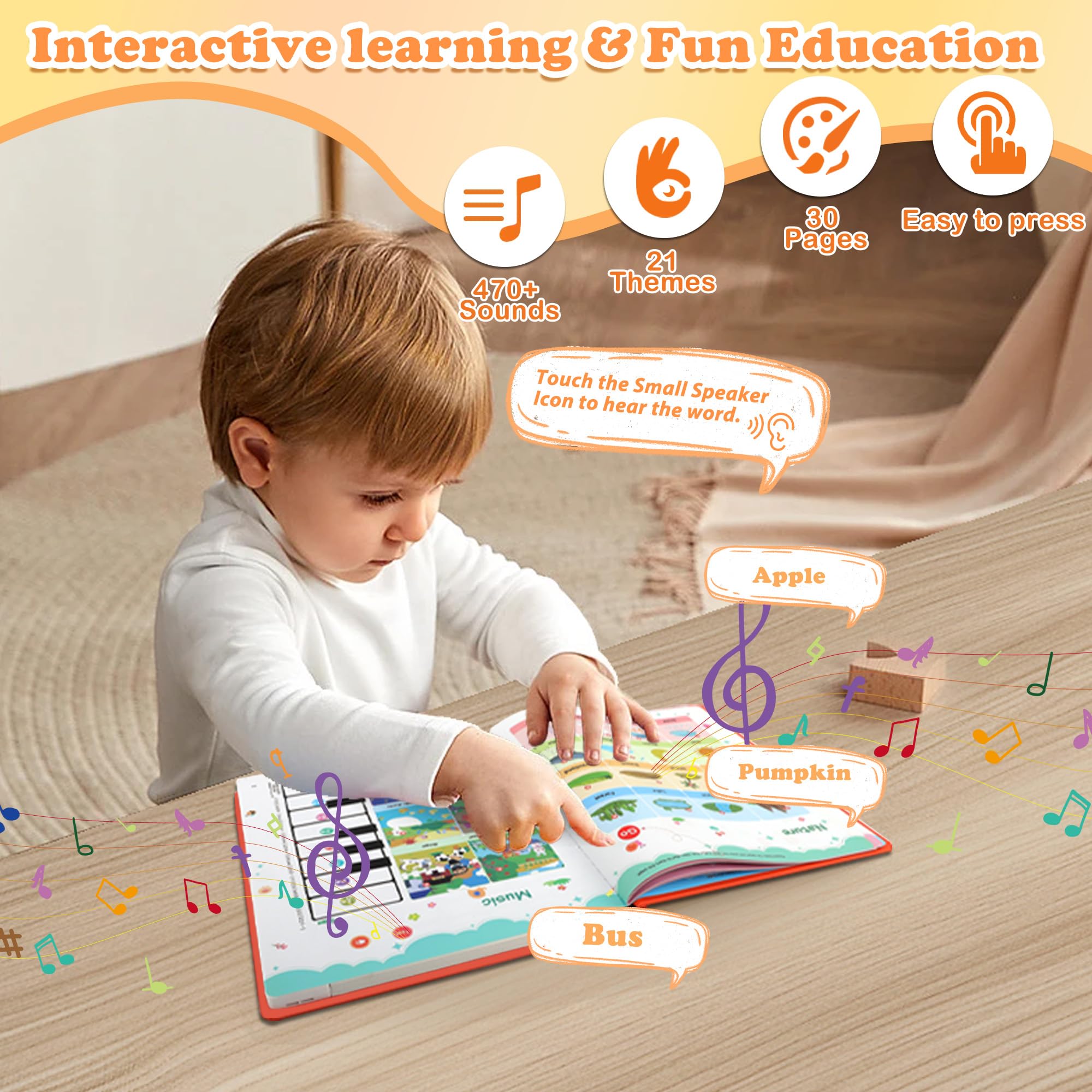 UOBODER piano page introduces musical sounds for budding learners.