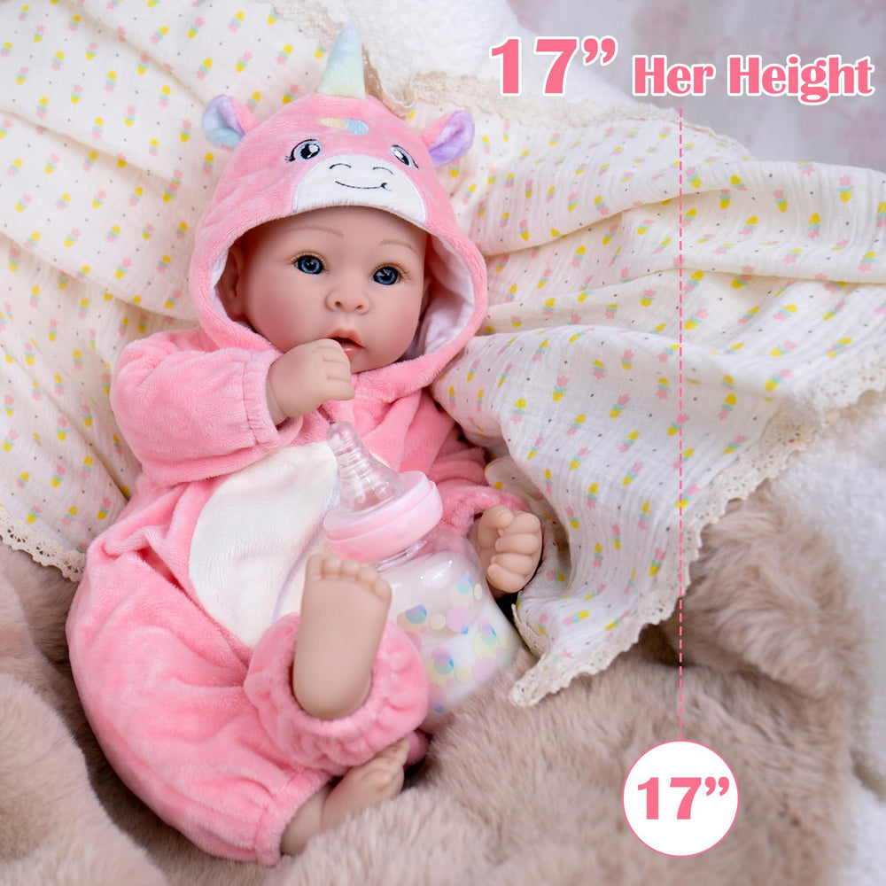 UOFTKIZ baby doll fosters imaginative play and nurturing skills