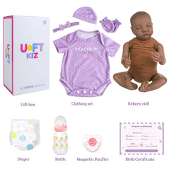 UOFTKIZ family-bonding 18in doll inspires shared storytelling and nurturing moments.