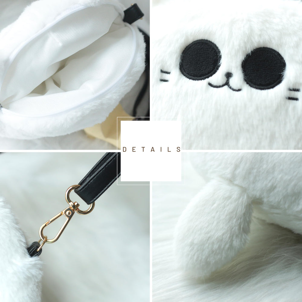 Uomieefy Gojocat bag design detail highlighting anime charm