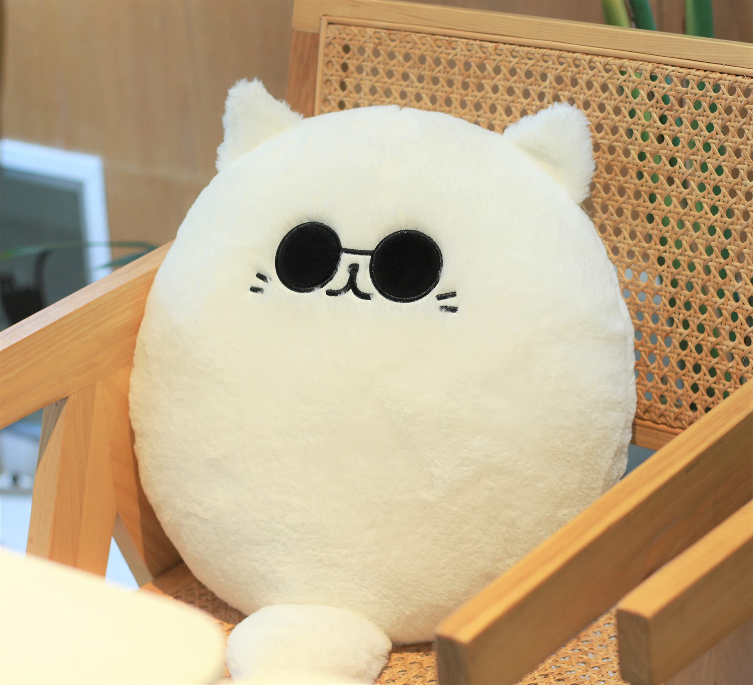 Uomieefy Gojocat plush bedroom decor adds cute charm to any space
