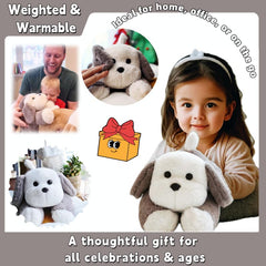 uoozii weighted plush close-up shows soft fur and comforting texture.
