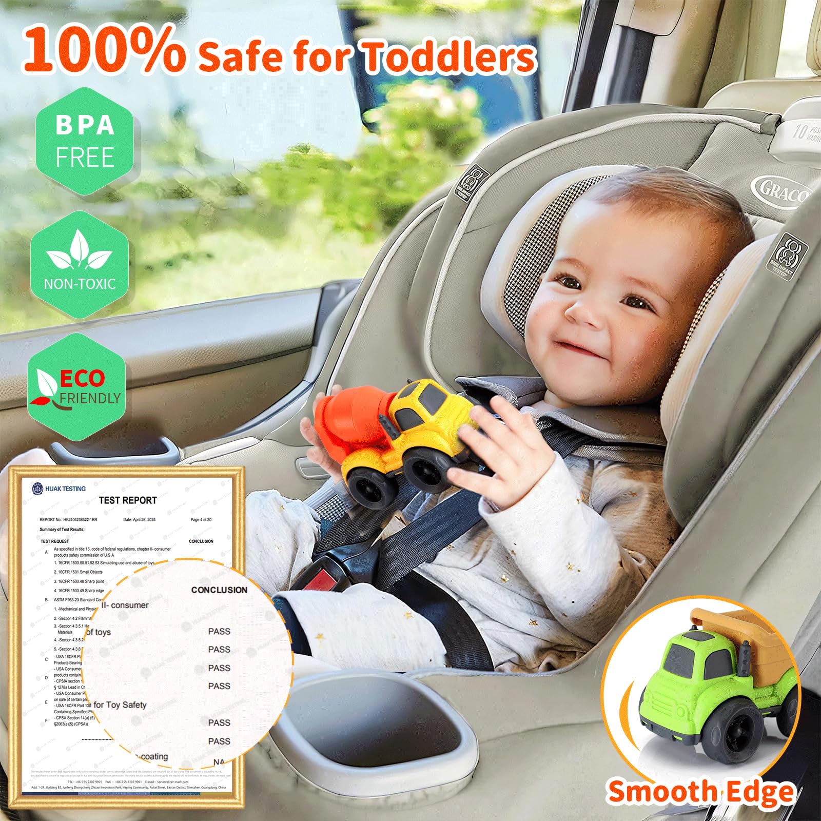 UOYLEYVN toddler toy with easy-grip handles for small hands.