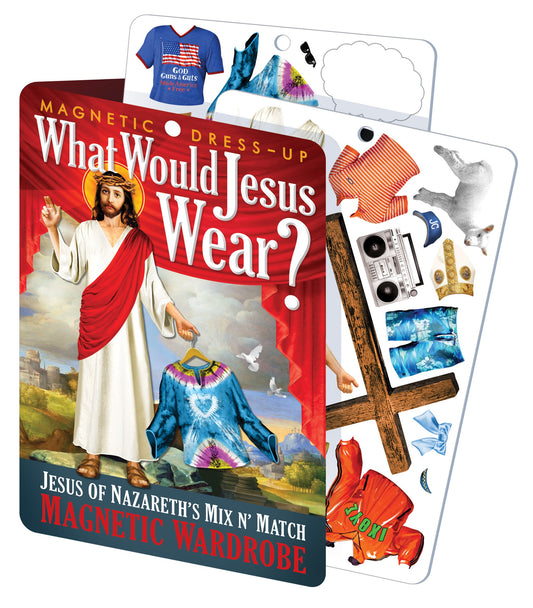 The Unemployed Philosophers Guild magnetic wardrobe pieces for fridge dress-up play