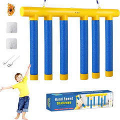 Upgrade Reflex Challenge Game; catch sticks action boosts reaction speed.