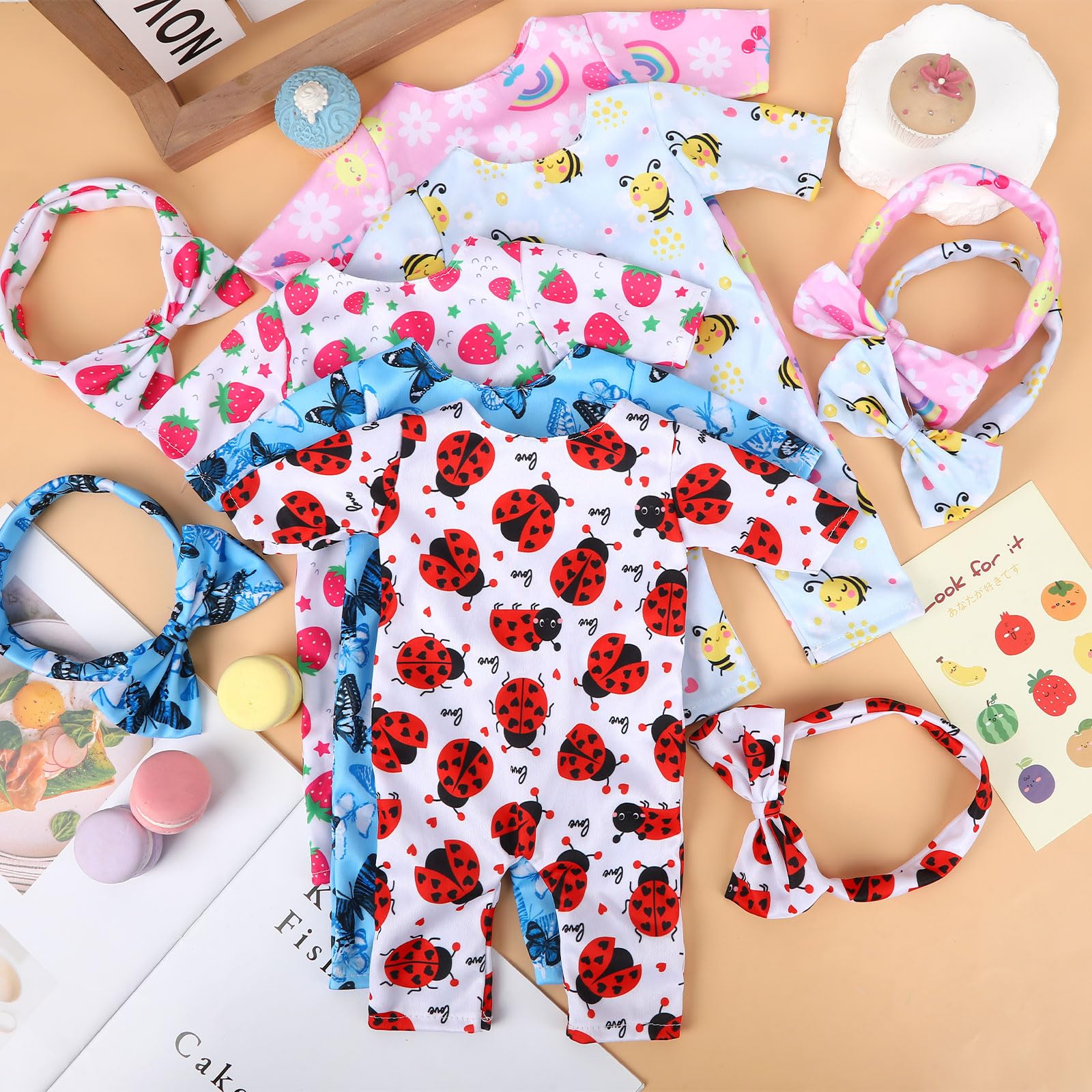 UPINS vibrant colors and precise stitching boost doll fashion durability.
