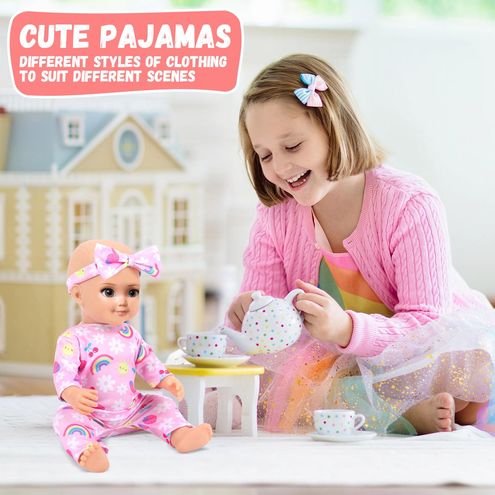 UPINS easy-to-wear jumpsuits support quick dressing during playtime.