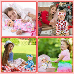 UPINS gift-ready doll clothes set ideal for birthdays or holidays.