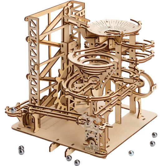 UPLIKE 3D wooden puzzle for adults pieces ready for brain-teasing assembly