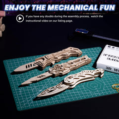 UPLIKE ejector knife model with moving mechanism