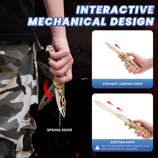 UPLIKE mechanical knife models assembly for interactive learning
