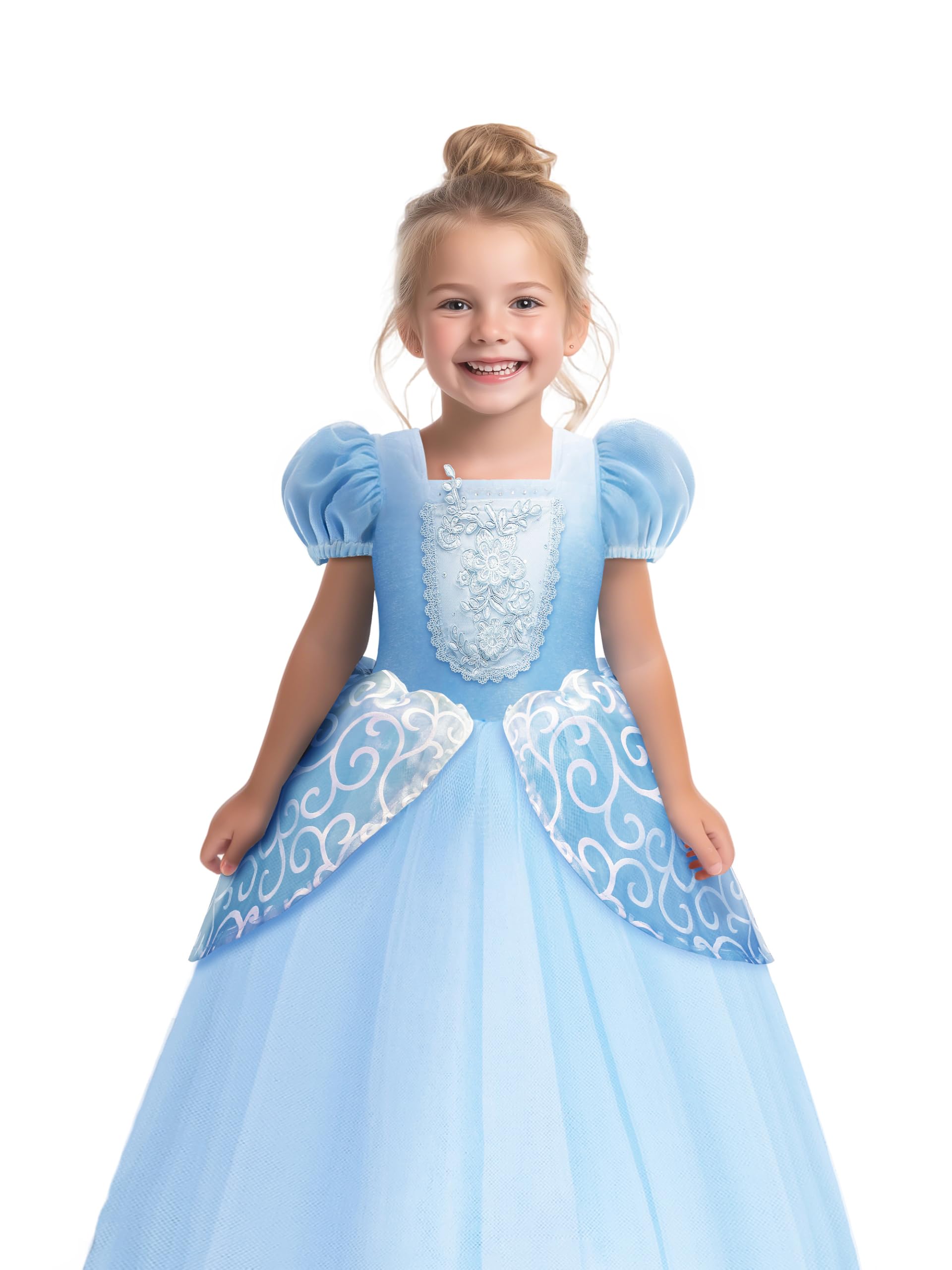 UPORPOR princess dress app remote control for easy color choices.