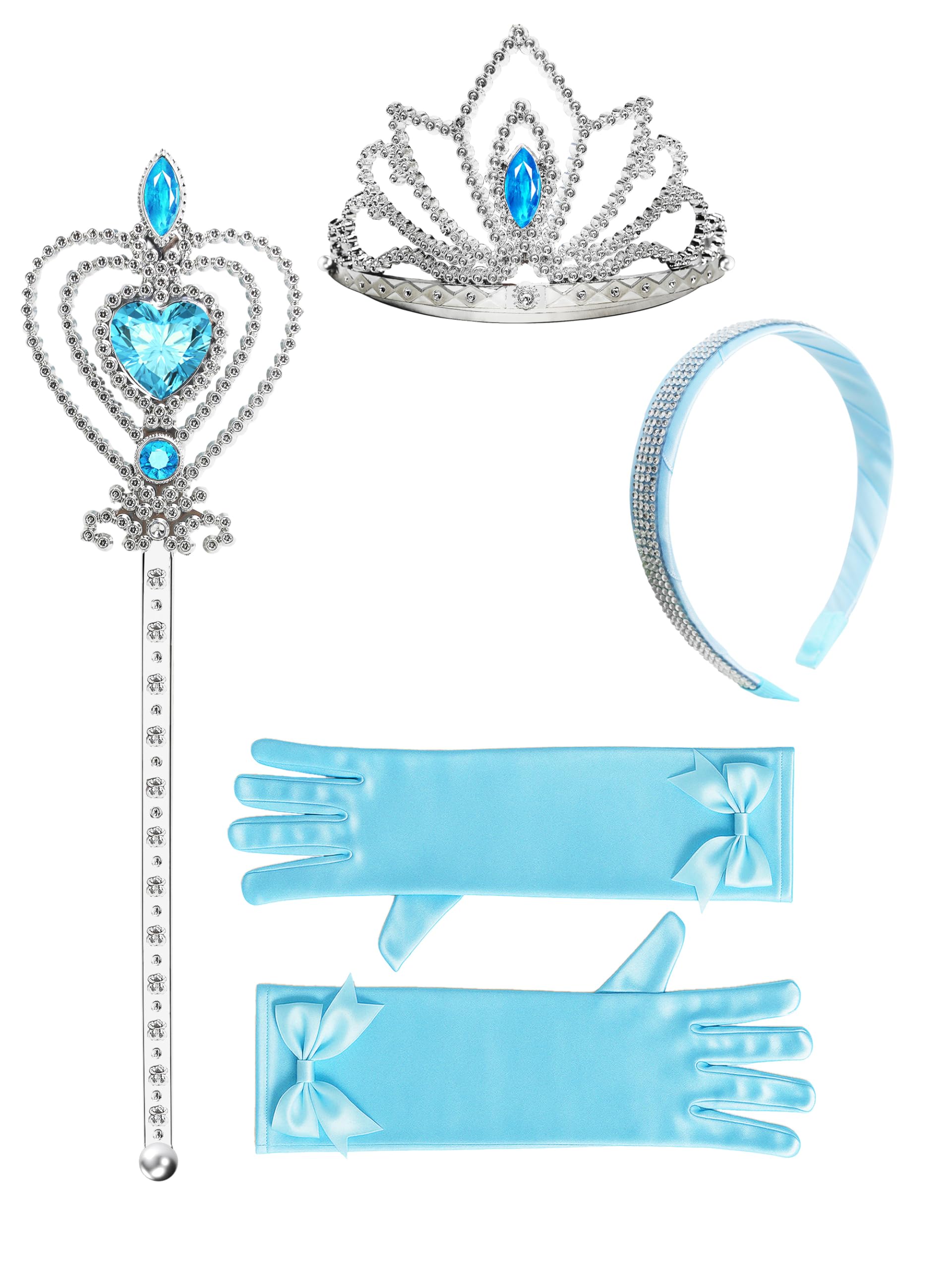 UPORPOR Princess dress is party-ready with instant impact for pretend play.
