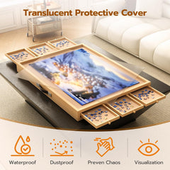 UPVERCY folding legs allow easy storage and flexible room placement.