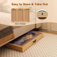 UPVERCY portable design with handles for simple transport between rooms.