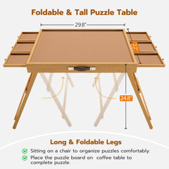UPVERCY protective cover keeps puzzles dust-free and safe from spills.