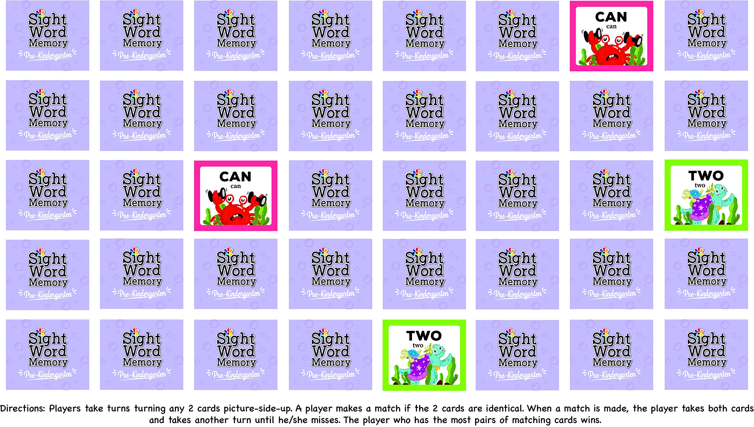 Urban Supply Co flip-and-match cards shown in action for memory development