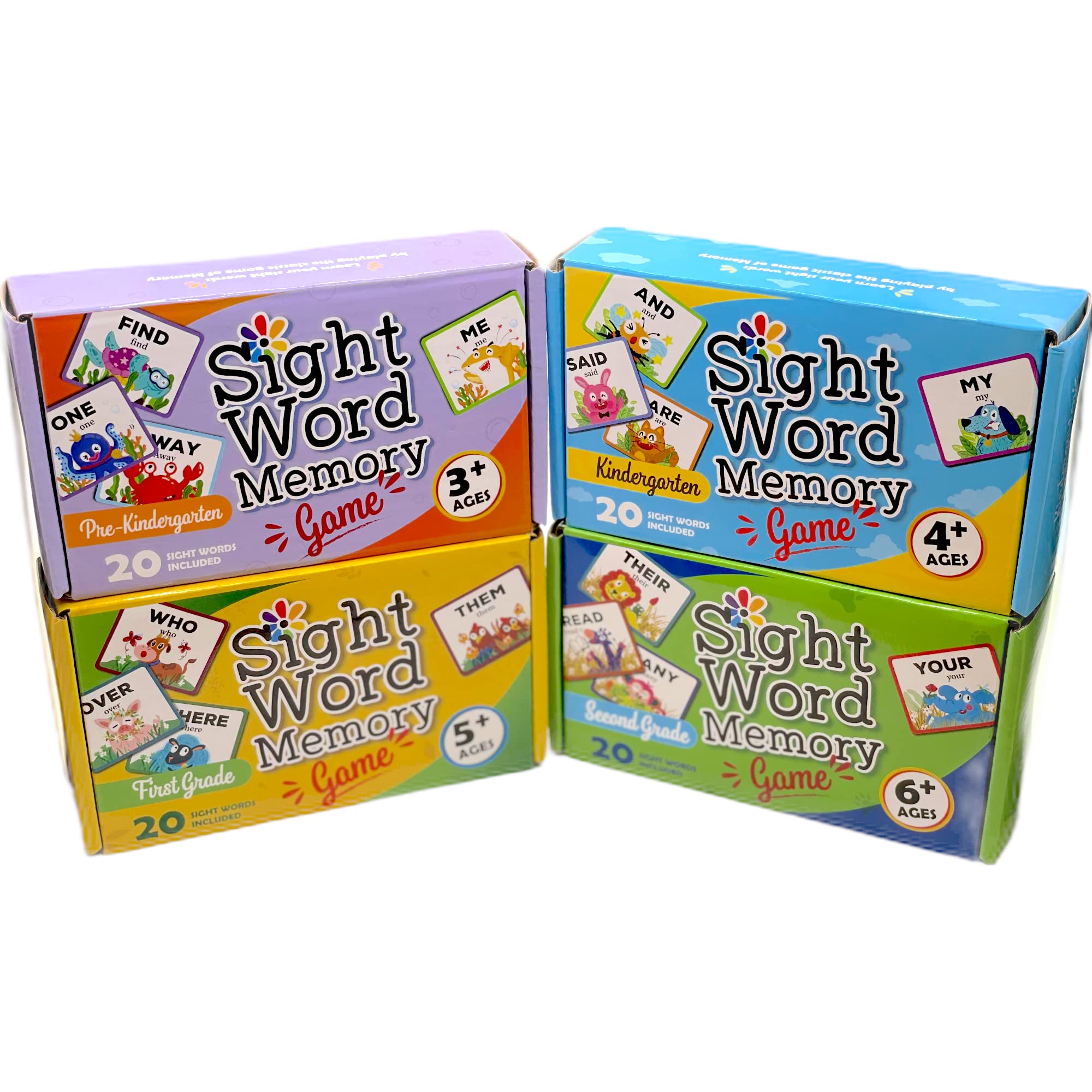 Urban Supply Co level-1 sight word cards used in classroom or home learning