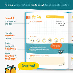 Gratitude prompts from UrBestSelf encourage daily appreciation in kids.