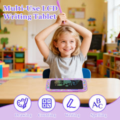 Urcoobela unicorn-dinosaur doodle board with a 10-inch color screen sparks imaginative drawing