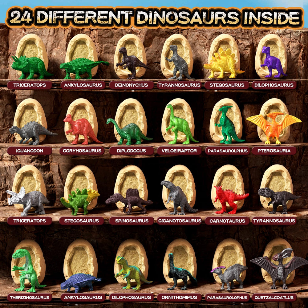 Uregoio magnifier lets kids inspect tiny dinosaur details up close.