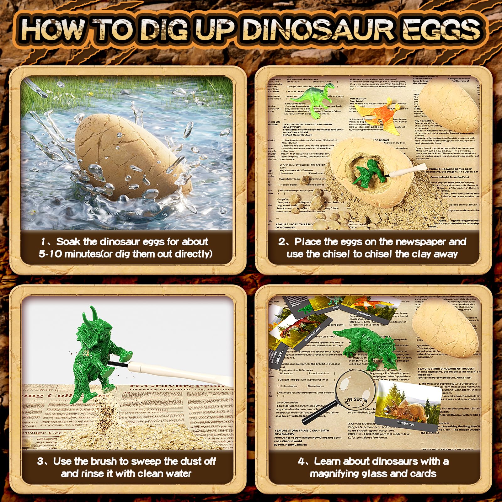 Uregoio chisels in action help kids dig with control.