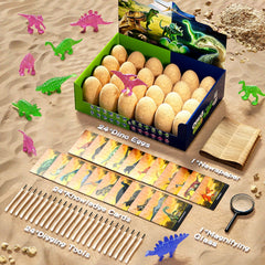 Uregoio mystery eggs stimulate curiosity and careful observation.