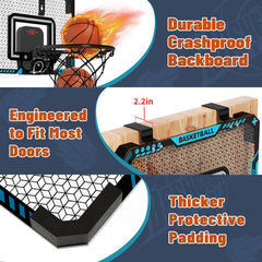 Easy, drill-free door mount for the Uregoio hoop