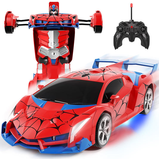 Uregoio RC car transforms into a robot for engaging play sessions.