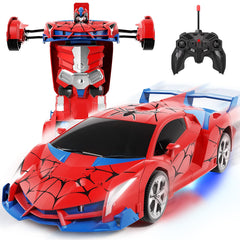 Uregoio RC car transforms into a robot for engaging play sessions.