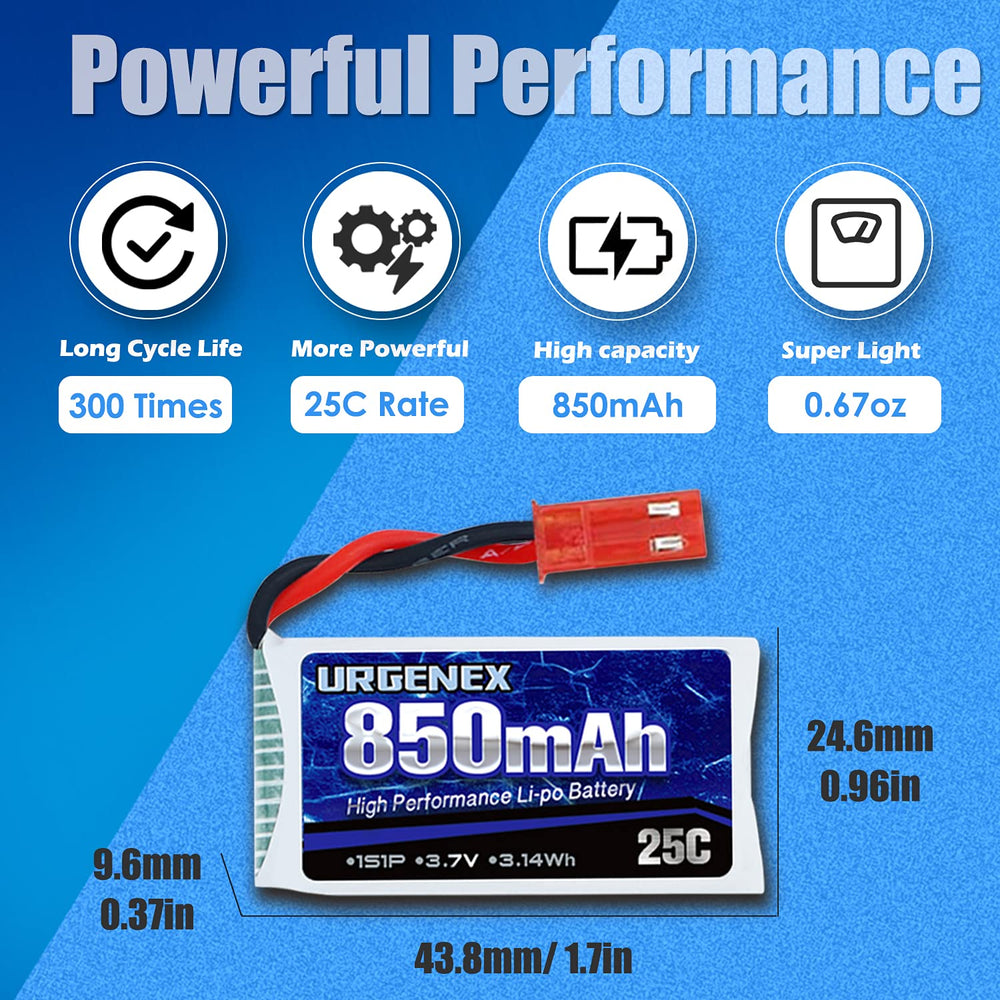 URGENEX compatible with MJX, Syma, Holy Stone, Sky Viper models