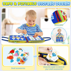 URMYWO Busy Board clock activity introduces time concepts through play