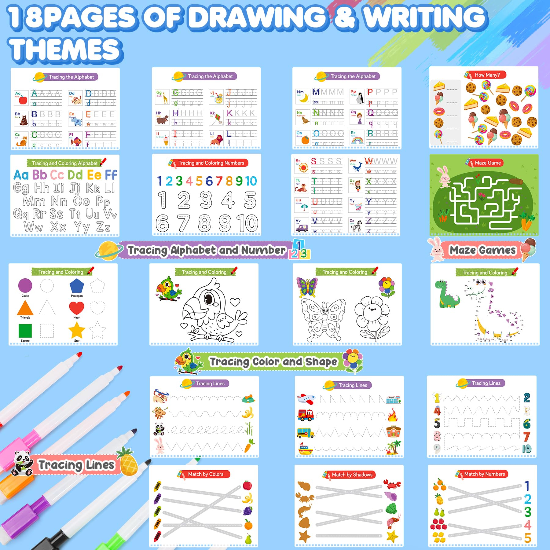 URMYWO Busy Book coloring page encourages creativity and fine motor skills.