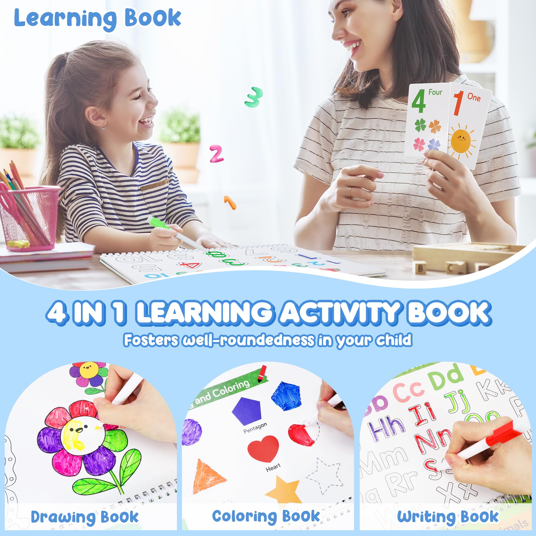 URMYWO Busy Book road-trip page to keep toddlers engaged during travel.