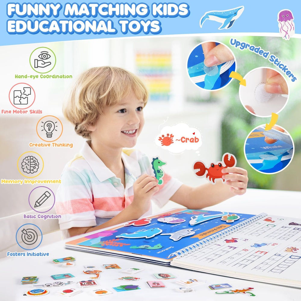 URMYWO Busy Book sturdy binding ensures long-lasting use.