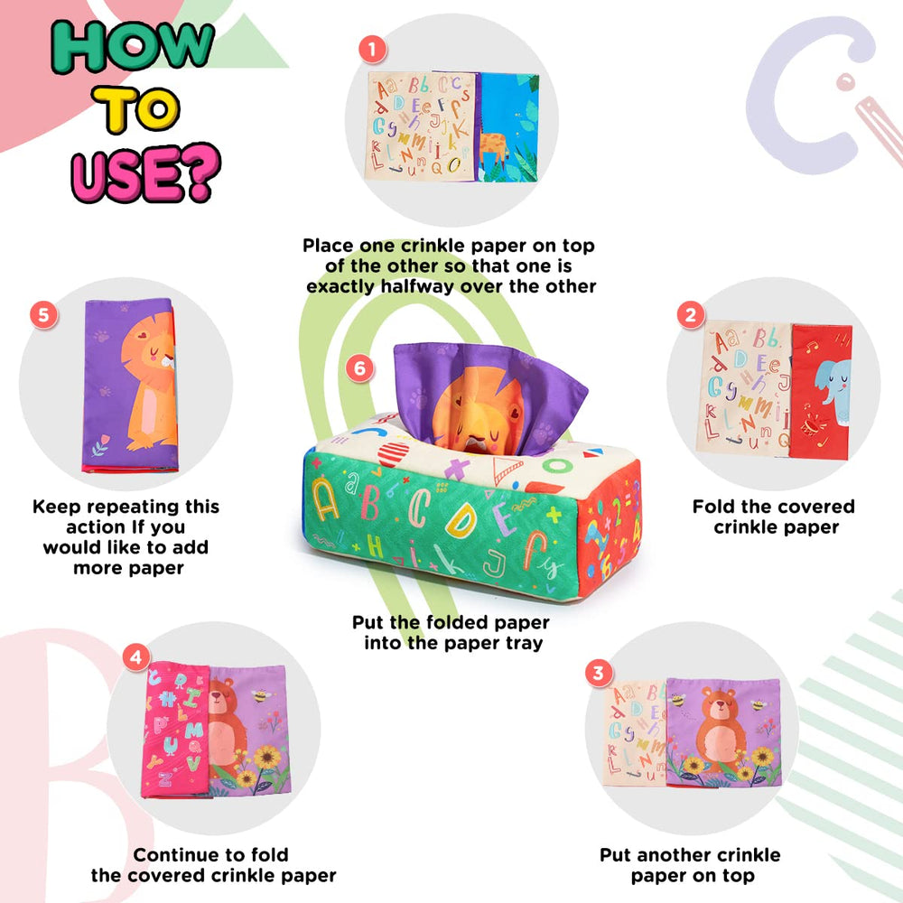 URMYWO silk scarves offer bright color patterns for visual tracking and focus.