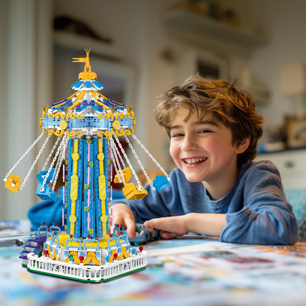 UROINT Swing-Ride motor mechanism powers automatic rotation for dynamic play