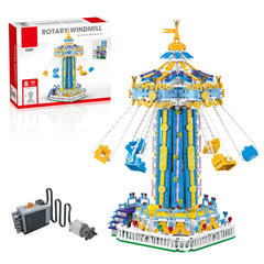 UROINT Swing-Ride overview with large 1892-piece build and LED lighting