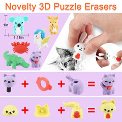 URSKYTOUS lion eraser fosters zoo themed activities and tidy desks