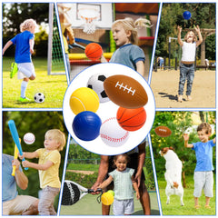Urspasol colors provide six vibrant foam balls for motor skill play.