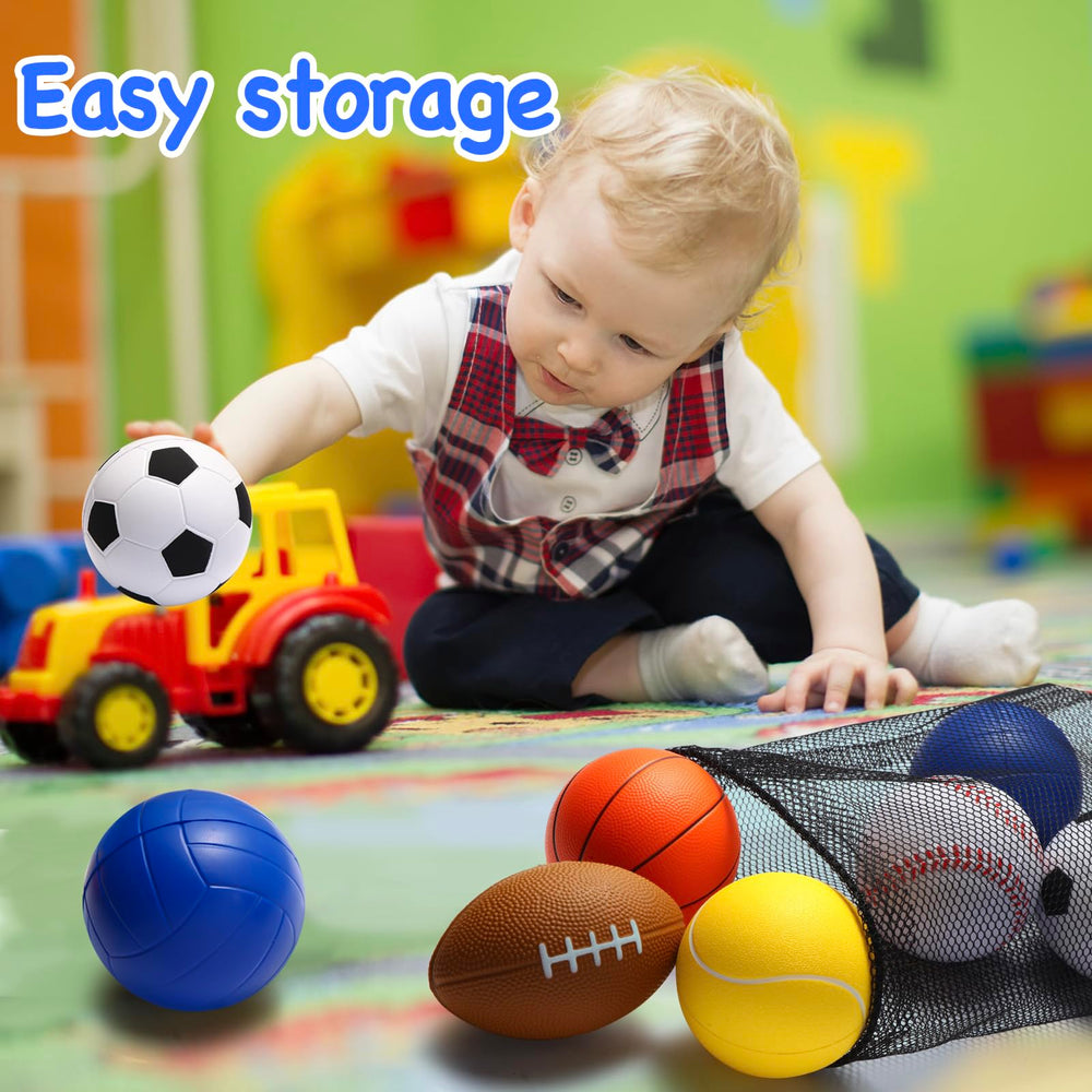 Urspasol lightweight mesh bag helps keep balls organized on trips.