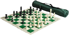 US Chess Federation quiver set with triple-weighted pieces for stable, precise play.