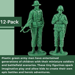 US Toy 7958 large soldiers closeup highlights sturdy figures for durable pretend battles