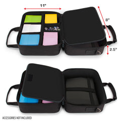 USA Gear Card Deck Storage Bag interior dividers customizing pockets for sleeved cards