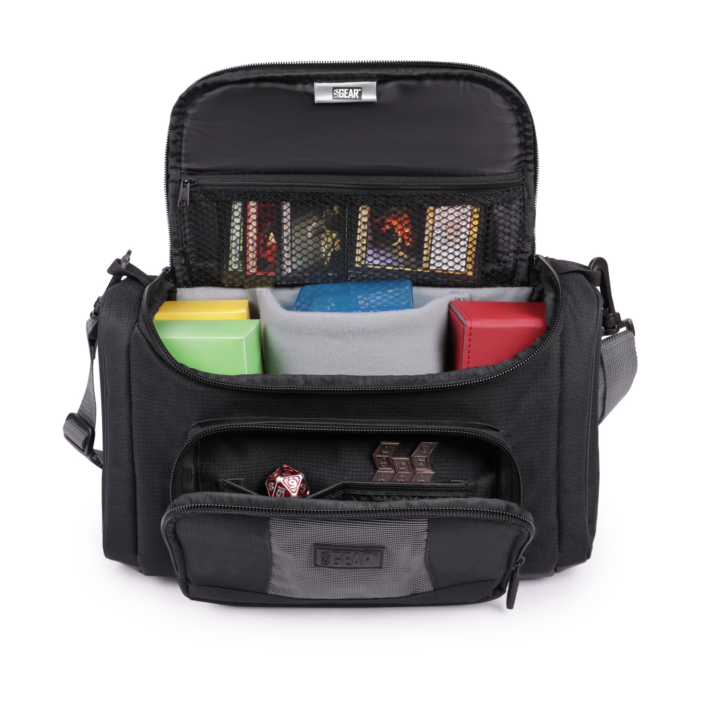 USA Gear MTG bag interior dividers customize card protection for decks and accessories