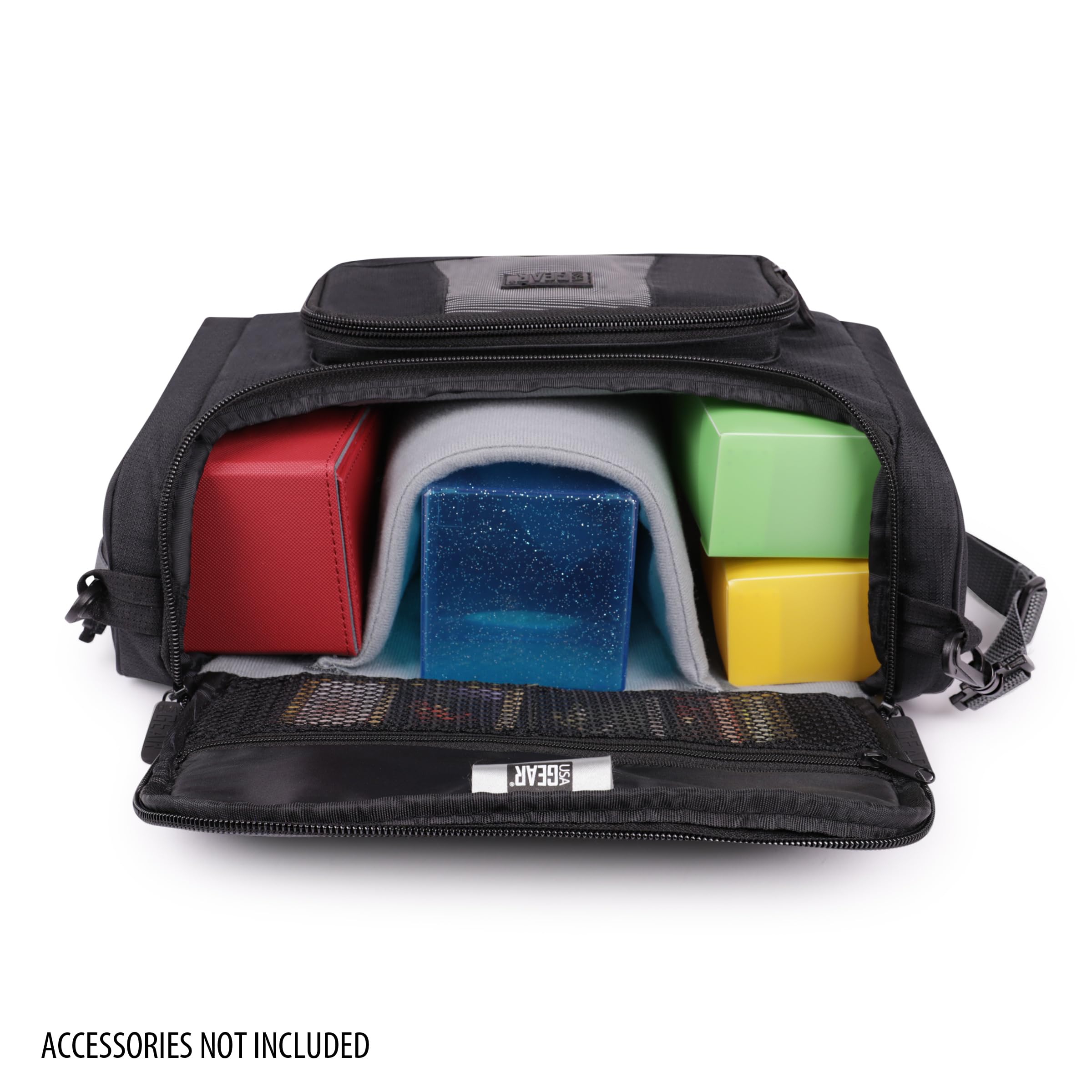 USA Gear MTG bag rugged bottom resists wear on varied surfaces