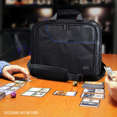 USA Gear XL interior-dividers organize sleeved cards and mats for quick setup