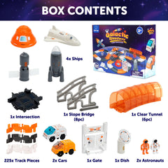 USA Toyz Galactic Race Tracks roll-up design for easy storage