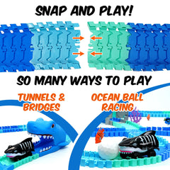 USA Toyz ocean tunnels and bridges adding dramatic play elevation