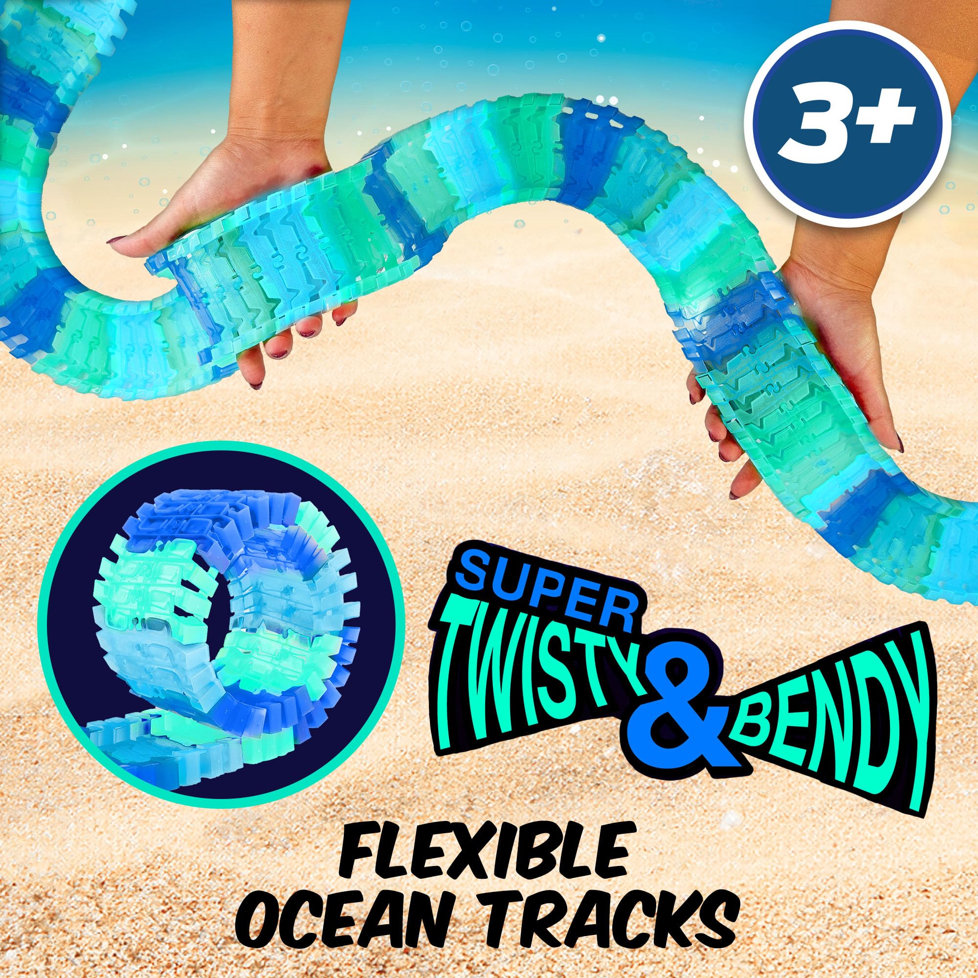 USA Toyz sea animals and vegetation enhancing ocean storytelling